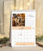 Prezenty oferta dla Firm kalendarze  Prezenty firmowe upominki biznesowe kalendarz stojący A5, prezent dla pracowników dla klientów kalendarz na biurko12