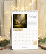 Prezenty oferta dla Firm kalendarze  Prezenty firmowe upominki biznesowe kalendarz stojący A5, prezent dla pracowników dla klientów kalendarz na biurko11