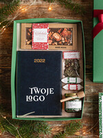 Prezenty oferta dla Firm kalendarze  Gadżety świąteczne dla klientów, kalendarz książkowy A5 dzienny Prezent firmowy dla Klientów z logo1