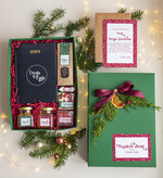 Prezenty oferta dla Firm kalendarze  Prezenty świąteczne dla klientów zestaw z kalendarzem A5, Upominek biznesowy Terminarz dzienny z Logo firmy , Prezent firmowy dla Klientów box kosz prezentowy0