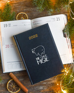 prezenty dla niej kalendarze pomysł na praktyczny prezent dla mamy pod choinkę Terminarz dzienny - Kalendarz z nadrukiem na okladce - Twoj nadruk0