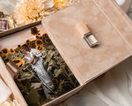 Albumy ślubne Pudełka na zdjęcia  pudełko na zdjęcia personalizowane welurowe pudełko na zdjęcia ślubne, pamiątka ślubu, pudełko od fotografa dla pary młodej, pomysł na prezent pudełko na zdjęcia 3