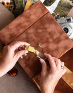 Albumy ślubne Pudełka na zdjęcia  pudełko na zdjęcia welurowe pudełko na zdjęcia ślubne, pamiątka ślubu, pudełko od fotografa dla pary młodej, pamiątkowe pudełko na zdjecia slubne, złote napisy na pudełku11