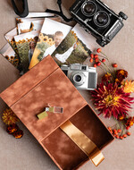 Albumy ślubne Pudełka na zdjęcia  pudełko na zdjęcia welurowe pudełko na zdjęcia ślubne, pamiątka ślubu, pudełko od fotografa dla pary młodej, pamiątkowe pudełko na zdjecia slubne, złote napisy na pudełku6