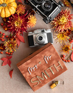 Albumy ślubne Pudełka na zdjęcia  pudełko na zdjęcia welurowe pudełko na zdjęcia ślubne, pamiątka ślubu, pudełko od fotografa dla pary młodej, pamiątkowe pudełko na zdjecia slubne, złote napisy na pudełku0