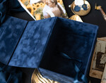 Albumy ślubne Pudełka na zdjęcia  pudełko na zdjęcia eleganckie welurowe pudełko na zdjęcia ślubne, pamiątka ślubu, pudełko od fotografa dla pary młodej, prezent dla młodej pary pudełko na zdjęcia 12