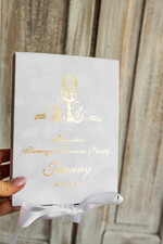 Albumy ślubne Pudełka na zdjęcia  pudełko na zdjęcia Pamiątka Pierwszej Komunii Świętej, Personalizowane Welurowe Pudełko na I komunię Świętą, Życzenia z okazji pierwszej komunii świętej7