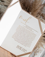 Przysięga Małżeńska  Błogosławieństwo od Rodziców Przysięga Małżeńska   welurowa okładka na przysięgi małżeńskie, treść przysięgi małżeńskiej w welurowej eleganckiej okładce, przysięga ślubna pamiątka dla Pary Młodej 3