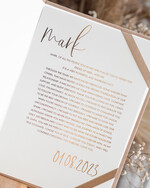 Przysięga Małżeńska  Błogosławieństwo od Rodziców Przysięga Małżeńska   welurowa okładka na przysięgi małżeńskie, treść przysięgi małżeńskiej w welurowej eleganckiej okładce, przysięga ślubna pamiątka dla Pary Młodej 6