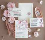 Zaproszenia ślubne Proste i Nowoczesne  delikatne zaproszenia ślubne w kolorze różu, proste zaproszenia na ślub i wesele, delikatne zaproszenia slubne, zaproszenia na slub z kwiatami0