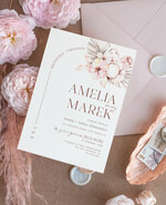 Zaproszenia ślubne Proste i Nowoczesne  eleganckie proste zaproszenia ślubne, minimalistyczne zaproszenia na ślub i wesele, delikatne zaproszenia slubne, proste wzory zaproszeń ślubnych2