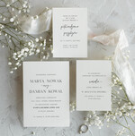 Zaproszenia ślubne Proste i Nowoczesne  delikatne zaproszenia ślubne, nowoczesne zaproszenia slubne, ręcznie robione zaproszenia na slub, proste wzory zaproszeń ślubnych, minimalistyczne zaproszenia2