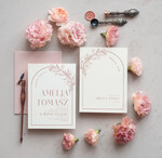 Zaproszenia ślubne Proste i Nowoczesne  nowoczesne zaproszenia slubne, proste zaproszenia na ślub, delikatne zaproszenia slubne, eleganckie zaproszenia na slub, proste wzory zaproszeń ślubnych1