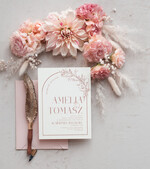 Zaproszenia ślubne Proste i Nowoczesne  nowoczesne zaproszenia slubne, proste zaproszenia na ślub, delikatne zaproszenia slubne, eleganckie zaproszenia na slub, proste wzory zaproszeń ślubnych3