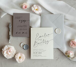 Zaproszenia ślubne Proste i Nowoczesne  minimalistyczne zaproszenia na slub, proste zaproszenia ślubne, delikatne zaproszenia slubne, zaproszenia na slub, proste wzory zaproszeń slubnych 0