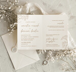 Zaproszenia ślubne Proste i Nowoczesne  nowoczesne zaproszenia ślubne, minimalistyczne zaproszenia na ślub i wesele, delikatne zaproszenia slubne, proste wzory zaproszeń ślubnych, składane zaproszenia ślubne2