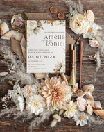 Zaproszenia ślubne Proste i Nowoczesne  rustykalne zaproszenia ślubne, minimalistyczne zaproszenia na ślub, delikatne zaproszenia slubne proste wzory zaproszeń ślubnych, nowoczesne zaproszenia slubne2