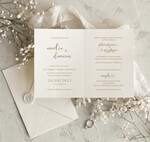 Zaproszenia ślubne Proste i Nowoczesne  nowoczesne zaproszenia ślubne, minimalistyczne zaproszenia na ślub i wesele, delikatne zaproszenia slubne, proste wzory zaproszeń ślubnych, składane zaproszenia ślubne2