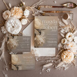 Zaproszenia ślubne Proste i Nowoczesne  rustykalne zaproszenia ślubne, minimalistyczne zaproszenia na ślub cybilny, delikatne zaproszenia ślubne proste kwiatowe wzory zaproszeń ślubnych, nowoczesne zaproszenia ślubne1