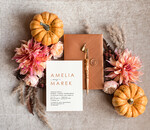 Zaproszenia ślubne Proste i Nowoczesne  nowoczesne zaproszenia slubne, proste zaproszenia na ślub, delikatne zaproszenia slubne, zaproszenia na slub z welurową kopertą, proste wzory zaproszeń ślubnych3