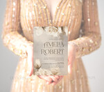 Zaproszenia ślubne Proste i Nowoczesne  eleganckie wzory zaproszeń ślubnych, minimalistyczne zaproszenia na ślub, delikatne zaproszenia slubne, nowoczesne zaproszenia slubne1