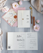 Zaproszenia ślubne Proste i Nowoczesne  eleganckie zaproszenia na ślub i weselne, delikatne zaproszenie ślubne ze złotym serduszkiem, proste zaproszenia na ślub, delikatne zaproszenia ślubne0