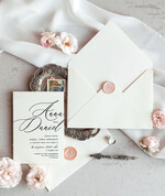 Zaproszenia ślubne Proste i Nowoczesne  nowoczesne zaproszenia slubne, proste zaproszenia na ślub, delikatne zaproszenia slubne, zaproszenia na slub z welurową kopertą, proste wzory zaproszeń ślubnych2