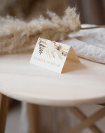 Winietki Nowoczesne prosta forma  delikatne wizytówki na stół weselny, proste wizytówki na stoły weselne, winietki ślubne, proste winietki dla gości1