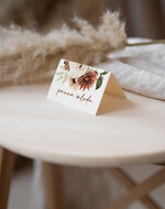 Winietki Nowoczesne prosta forma  delikatne wizytówki ślubne , eleganckie winietki na stół weselny, wizytówki na stoły weselne, nowoczesne wizytówki na stoły weselne, rustykalne winietki ślubne 1