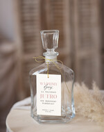 Zawieszki na butelki Nowoczesne prosta forma  zawieszki na butelkę, proste zawieszki ślubne, rustykalne zawieszki na alkohol z dowolną treścią, ozdobna zawieszka na wódkę weselną, etykieta na butelki0