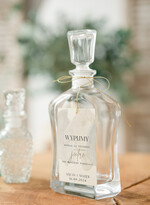 Zawieszki na butelki Nowoczesne prosta forma  nowoczesne zawieszki ślubne, rustykalne zawieszki na alkohol z dowolną treścią, ozdobna zawieszka na wódkę weselną, etykieta na butelki0