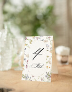 Numery na stół Nowoczesne prosta forma  Eleganckie numerki na stół weselny, numeracja stołów weselnych, proste i delikatne numerki na stoły weselne, dekoracja stołu weselnego 0