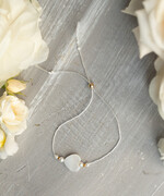 Prezenty dla Panny Młodej  zestawy z koszulką na noc poślubną Prezent na wieczór Panieński - komplet na noc poslubną box prezentowy z podwiązką i bransoletką coś niebieskiego 5