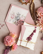 Zaproszenia ślubne Wydzierane Brzegi wyjątkowe zaproszenia ślubne z wrzosem, eleganckie zaproszenia na ślub z wrzosem, delikatne zaproszenia slubne, naturalne zaproszenia slubne z wrzosem10