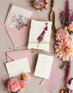 Zaproszenia ślubne Wydzierane Brzegi wyjątkowe zaproszenia ślubne z wrzosem, eleganckie zaproszenia na ślub z wrzosem, delikatne zaproszenia slubne, naturalne zaproszenia slubne z wrzosem15