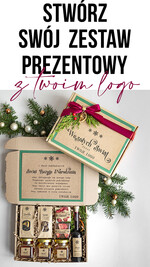 Prezenty oferta dla Firm skomponuj własny zestaw prezentowy zestaw świąteczny od firm z wybranymi produktami, prezenty biznesowe z logo firmy, eleganckie zestawy świąteczne, wybierz własny prezent dla pracowników lub kontrahentów3