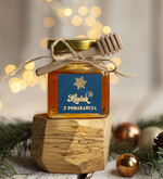 Prezenty oferta dla Firm MIODY KONFITURY SOKI Drobne prezenty Dla Firm miód z cynamonem, miody drobne upominki  dla pracowników,0