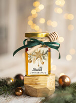 Prezenty oferta dla Firm MIODY KONFITURY SOKI Drobne prezenty dla firm miód z maliną i miodownikiem , drobne upominki na święta dla pracowników0