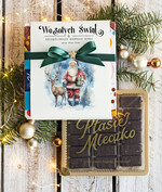 Prezenty oferta dla Firm CZEKOLADA/ pralinki/ bomboniery czekoladki ptasie mleczko bombonierka na prezent świąteczny z logo, Drobne prezenty dla firm świąteczne czekoladki z życzeniami, Bombonierka świąteczna z życzeniami, drobne upominki na święta dla pracowników, świąteczne gadżety kontrahentów0