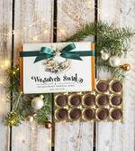 Prezenty oferta dla Firm CZEKOLADA/ pralinki/ bomboniery czekoladki bombonierka na prezent świąteczny z logo,  Drobne prezenty dla firm świąteczne czekoladki z życzeniami, Bombonierka świąteczna z życzeniami, drobne upominki na święta dla pracowników, świąteczne gadżety  kontrahentów0