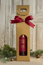 Prezenty oferta dla Firm GRZANIEC Grzaniec ze świąteczną etykietą w kartonie w z nadrukiem, firmowe prezenty dla klientów, upominki biznesowe dla firm1