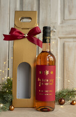 Prezenty oferta dla Firm GRZANIEC Grzaniec ze świąteczną etykietą w kartonie w z nadrukiem, firmowe prezenty dla klientów, upominki biznesowe dla firm0