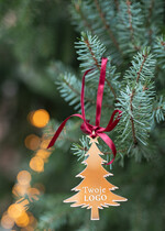 Prezenty oferta dla Firm Bombki ZAWIESZKI na choinkę Prezent Biznesowy Na Święta z Logo Złota Bombka z logo na choinkę Złote Lustro Zawieszka z Logo Firmy  0