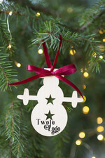 Prezenty oferta dla Firm Bombki ZAWIESZKI na choinkę Prezent Biznesowy Na Święta Bałwanek gwiazka z Logo Zawieszka Choinka z logo dla firm idealny upominek B2B0