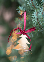 Prezenty oferta dla Firm Bombki ZAWIESZKI na choinkę Prezent Biznesowy Na Święta z Logo Złota Bombka z logo na choinkę Złote Lustro Zawieszka z Logo Firmy  0