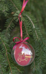 Prezenty oferta dla Firm Bombki ZAWIESZKI na choinkę Prezent Biznesowy Na Święta Bombka z samochodem z Logo Choinka z logo dla firm idealny upominek dla firm transportowych2