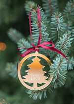 Prezenty oferta dla Firm Bombki ZAWIESZKI na choinkę Prezent Biznesowy Na Święta z Logo Złota Bombka z logo na choinkę Złote Lustro Zawieszka z Logo Firmy  0