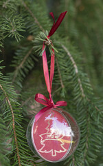 Prezenty oferta dla Firm Bombki ZAWIESZKI na choinkę Prezent Biznesowy Na Święta Bombka choinka  z Logo Choinka z logo dla firm idealny upominek B2B3