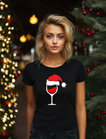 prezenty dla niej Zestawy z Koszulką  Prezent dla Niej Świąteczna Koszulka z napisem, pomysl na prezent dla mamy pod choinkę zestaw z koszulką , prezent na święta dla dziewczyny Koszulka T Shirt Damski w  Zestawie Prezentowy dla żony1