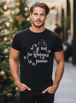 prezenty dla niego świąteczne - pod choinkę śmieszne koszulki na prezent dla chłopaka pod choinkę, Tshirt koszulka na prezent bożonarodzeniowy dla niego, pomysł na prezent dla męża koszulka  T- Shirt z napisem, kreatywny świąteczny prezent dla dziadka - koszulka z napisem0